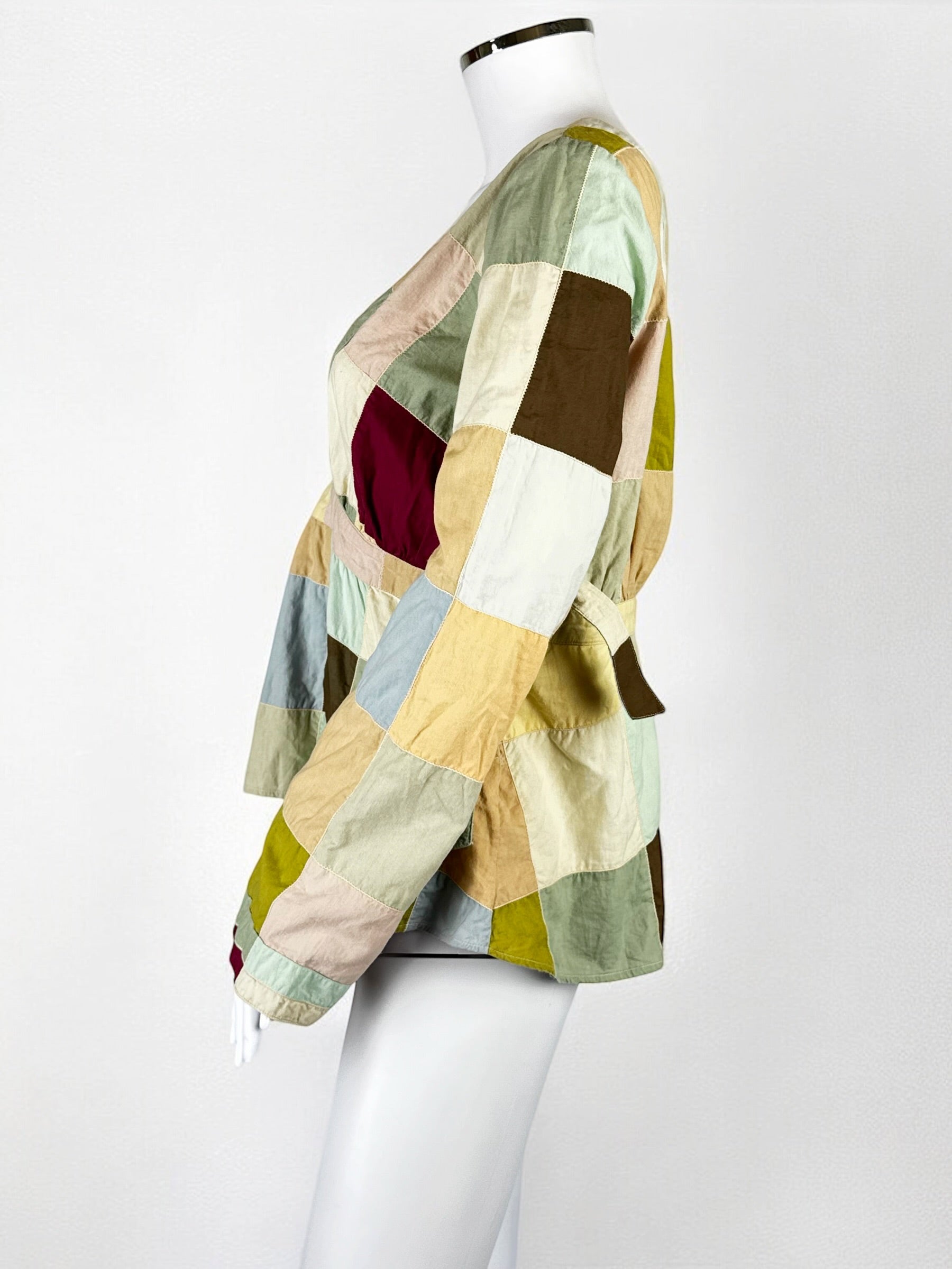 Marni Patchwork Cotton Blouse, FW 2002
