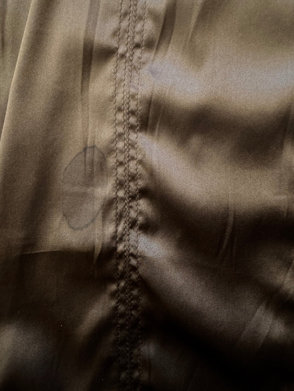 Gucci by Tom Ford Brown Silk Bow Dress, FW 2003