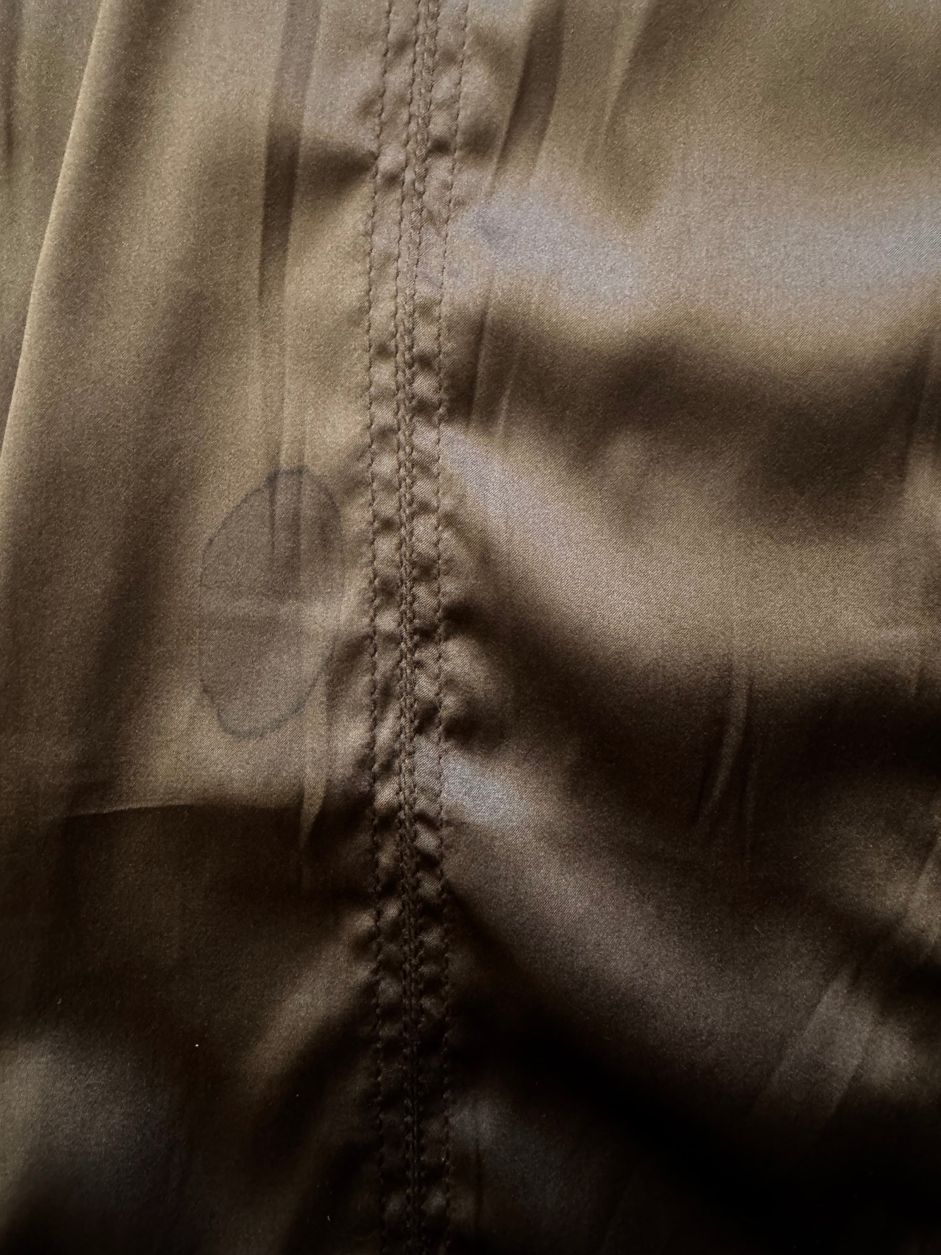 Gucci by Tom Ford Brown Silk Bow Dress, FW 2003
