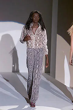 Gucci by Tom Ford Python Print Trousers, SS 2000