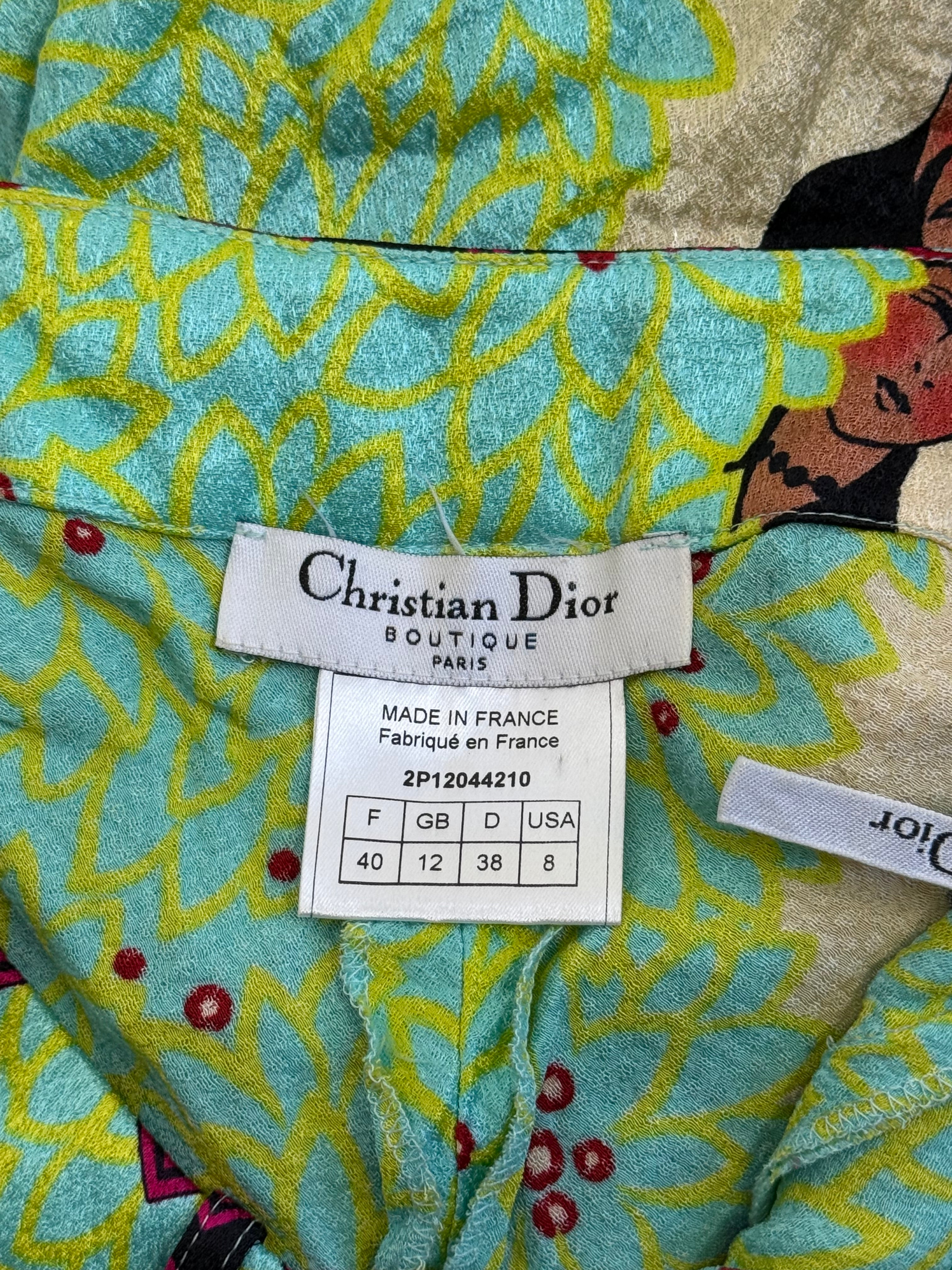 Christian Dior by John Galliano Silk Trousers, 2002