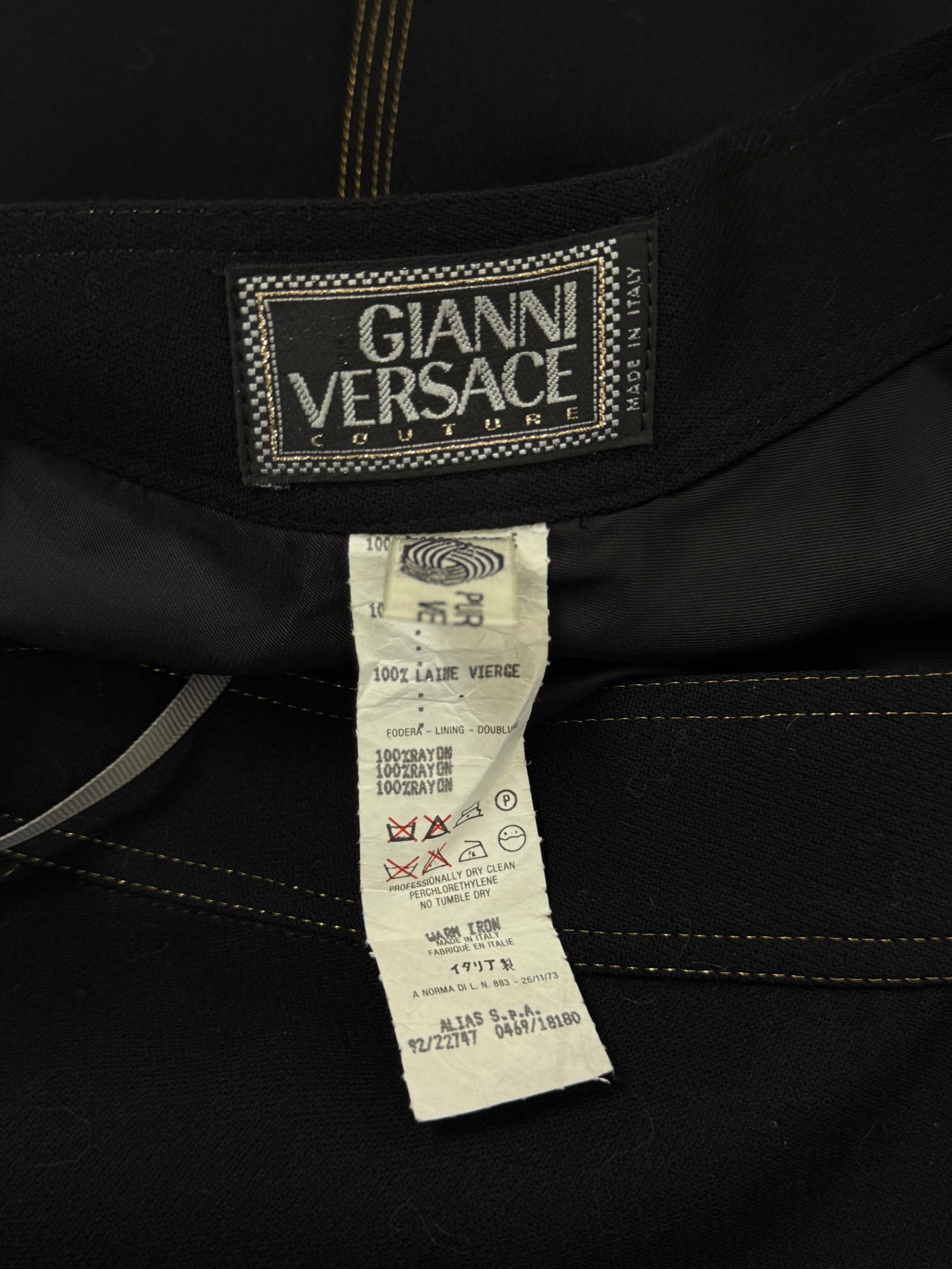 Gianni Versace S&M Collection Maxi Skirt, FW 1992