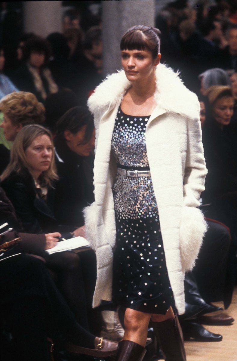 Fendi by Karl Lagerfeld Embellished Paillette Dress, FW 1996