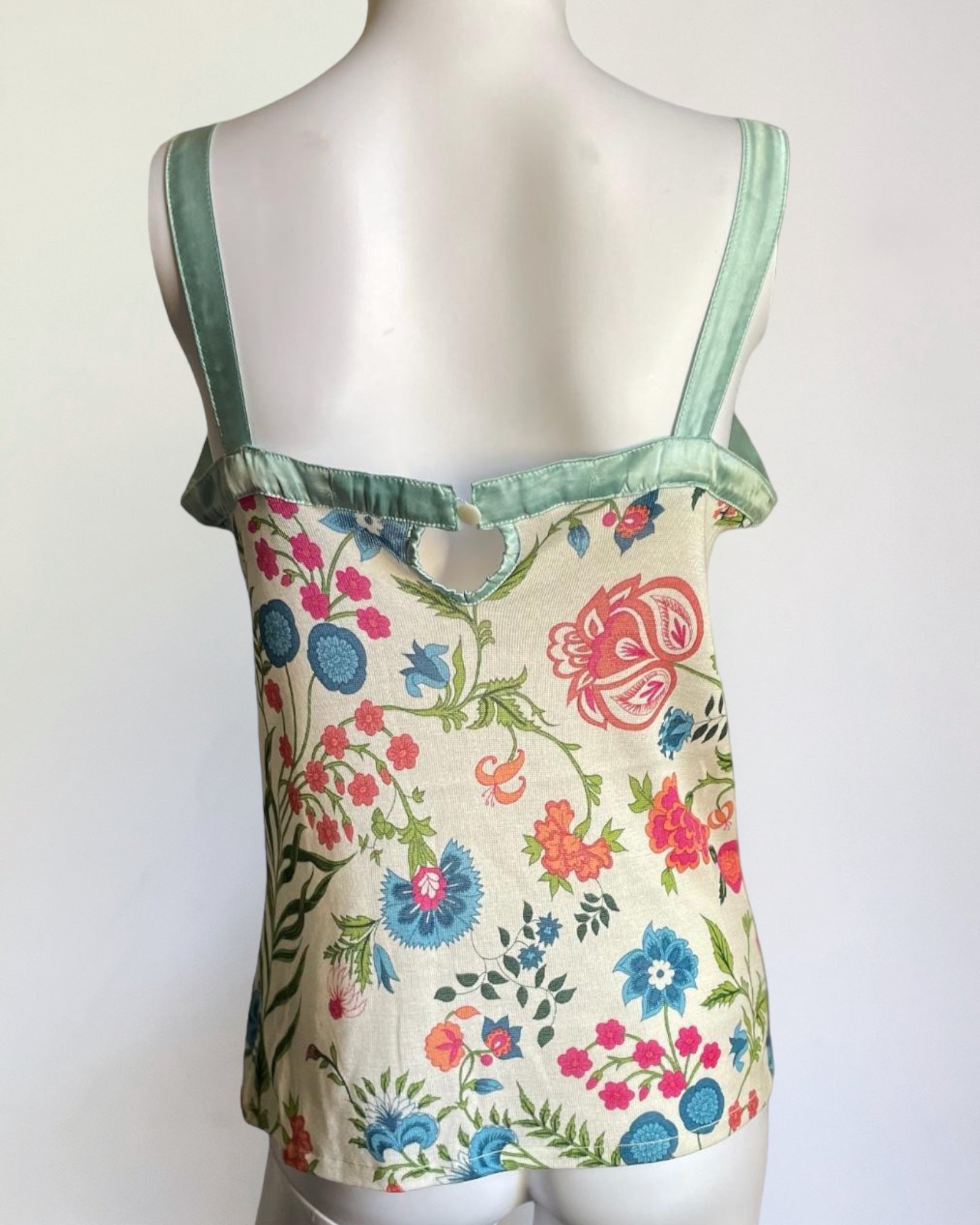 Christian Dior by John Galliano Silk Floral Cami, Resort 2008