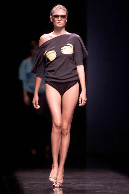 Chloé by Stella McCartney Banana “Keep Your Bananas off My Melons” Swimsuit, SS 2001