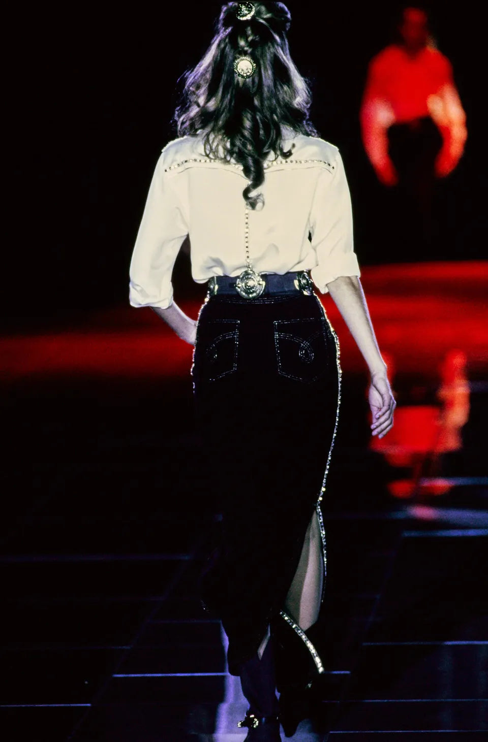 Gianni Versace S&M Collection Maxi Skirt, FW 1992