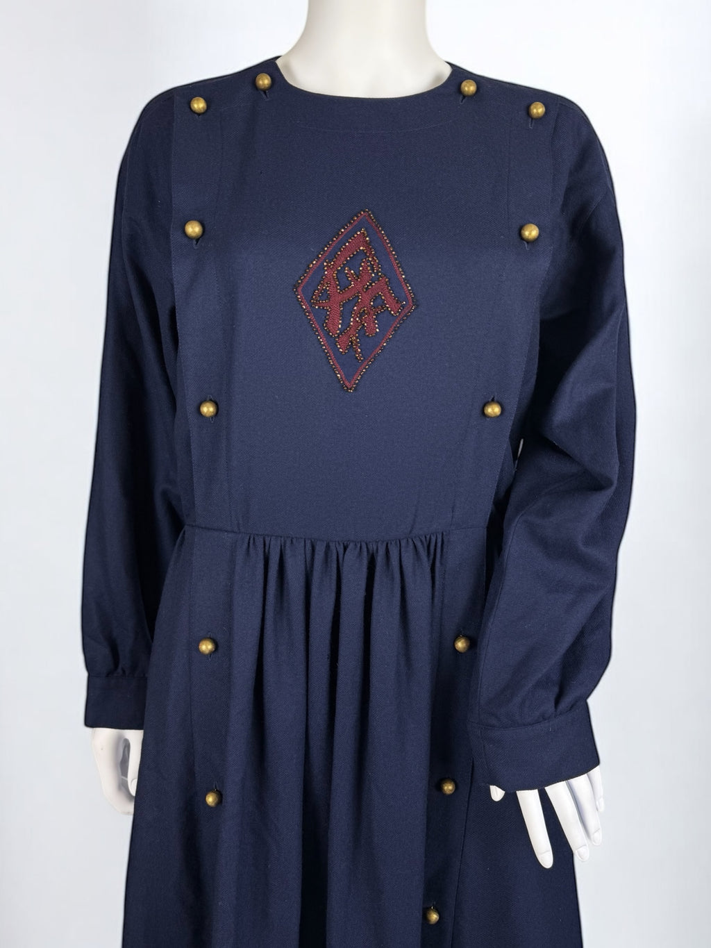 Chloé by Karl Lagerfeld Dolman Dress, FW 1981