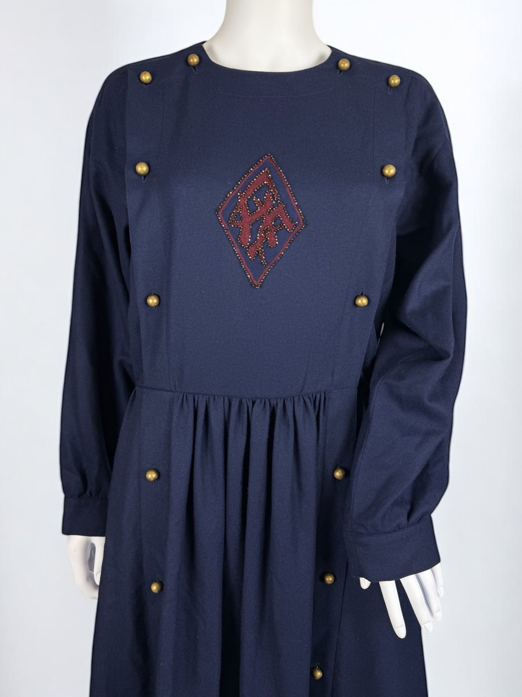 Chloé by Karl Lagerfeld Dolman Dress, FW 1981