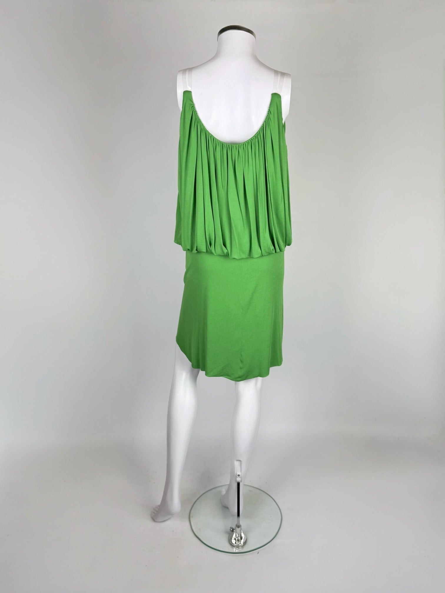 Alexander McQueen “Voss” Green PVC Strap Dress, 2008