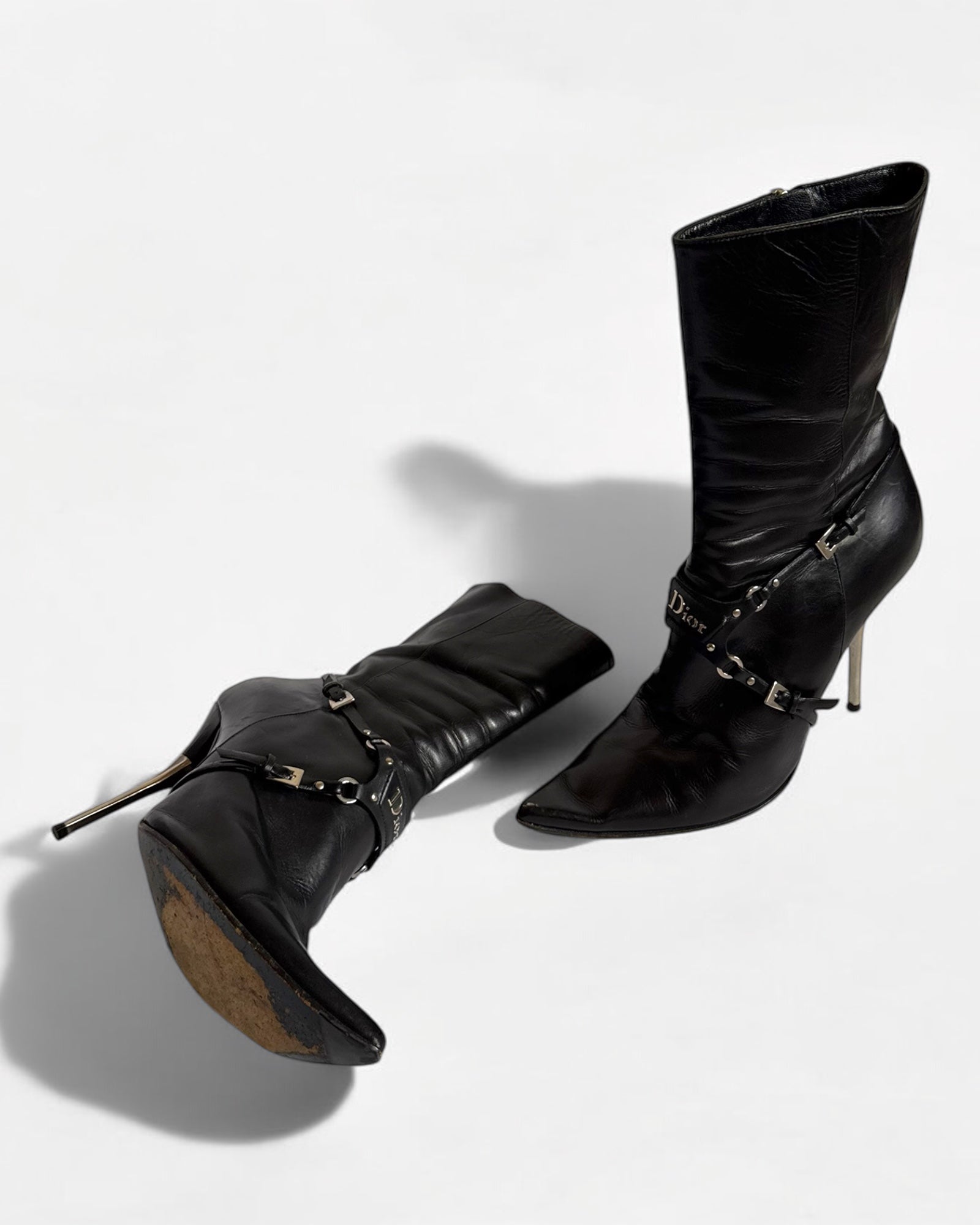 Christian Dior by John Galliano Bondage Ankle Boots, 2003