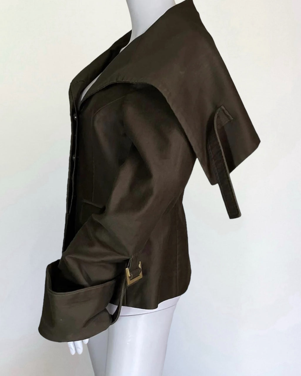 Gucci by Tom Ford Dramatic Collar Jacket, FW 2003