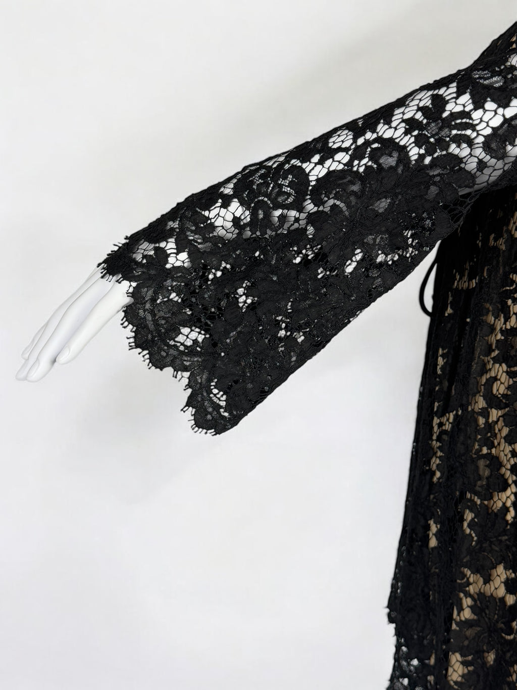 Gucci by Tom Ford Black Lace Babydoll Dress, SS 1996