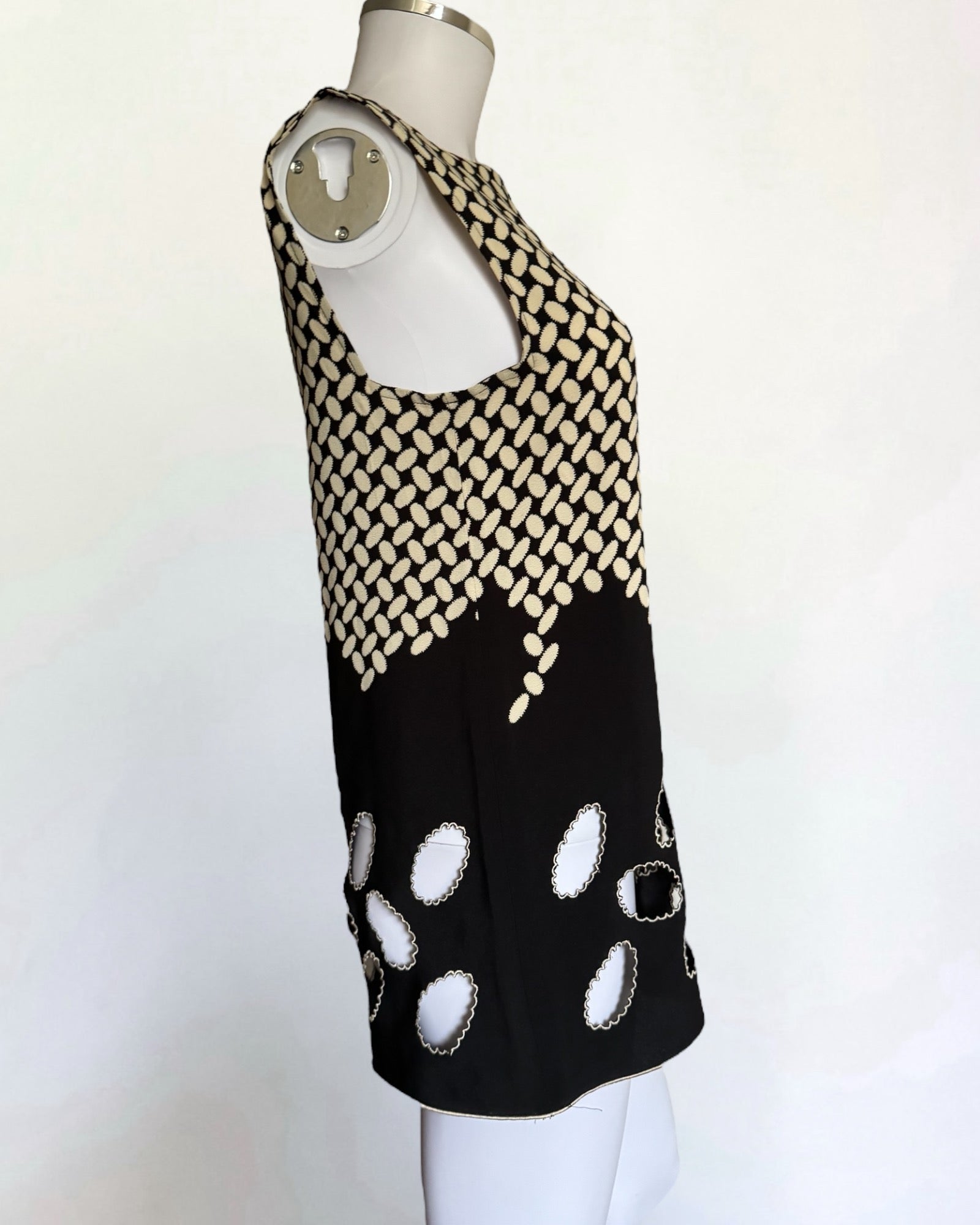 Jean Paul Gaultier Classique Laser Cut Top, c. 2000s
