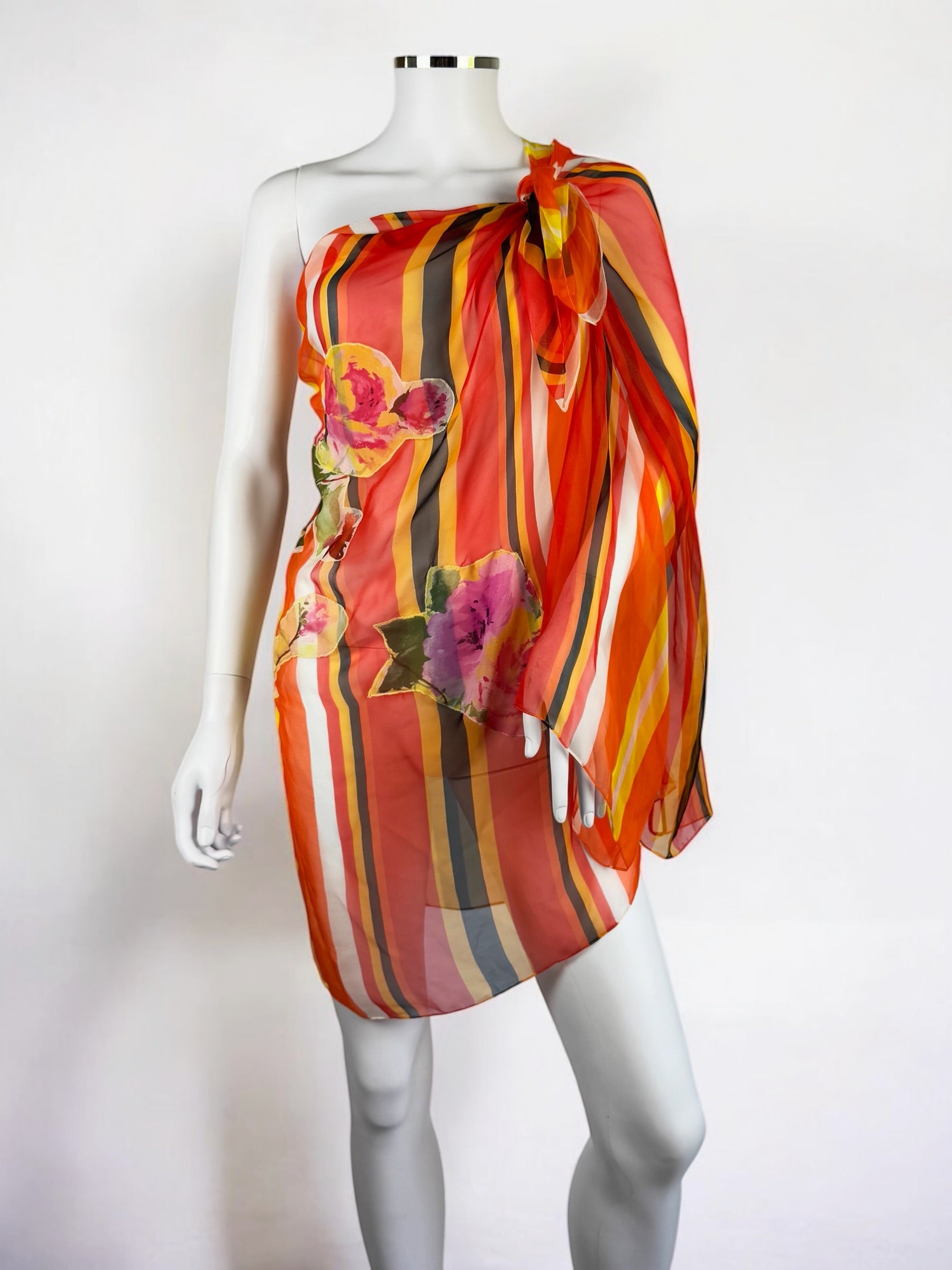 Dolce & Gabbana Silk Stripe Tunic, SS 2002