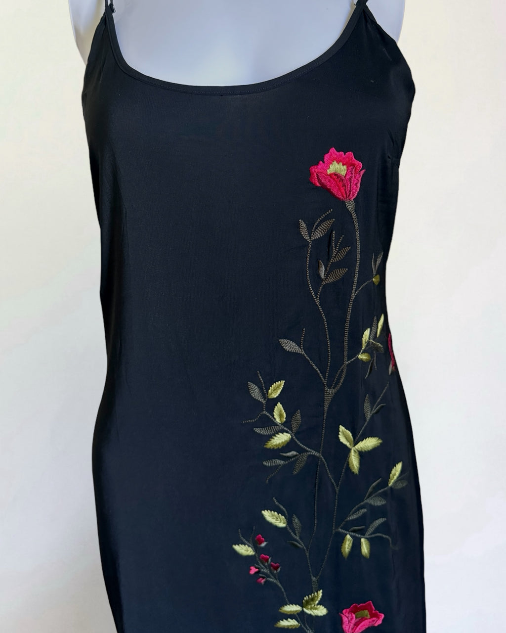 Dolce & Gabbana D&G Embroidered Floral Dress, c. 1990s