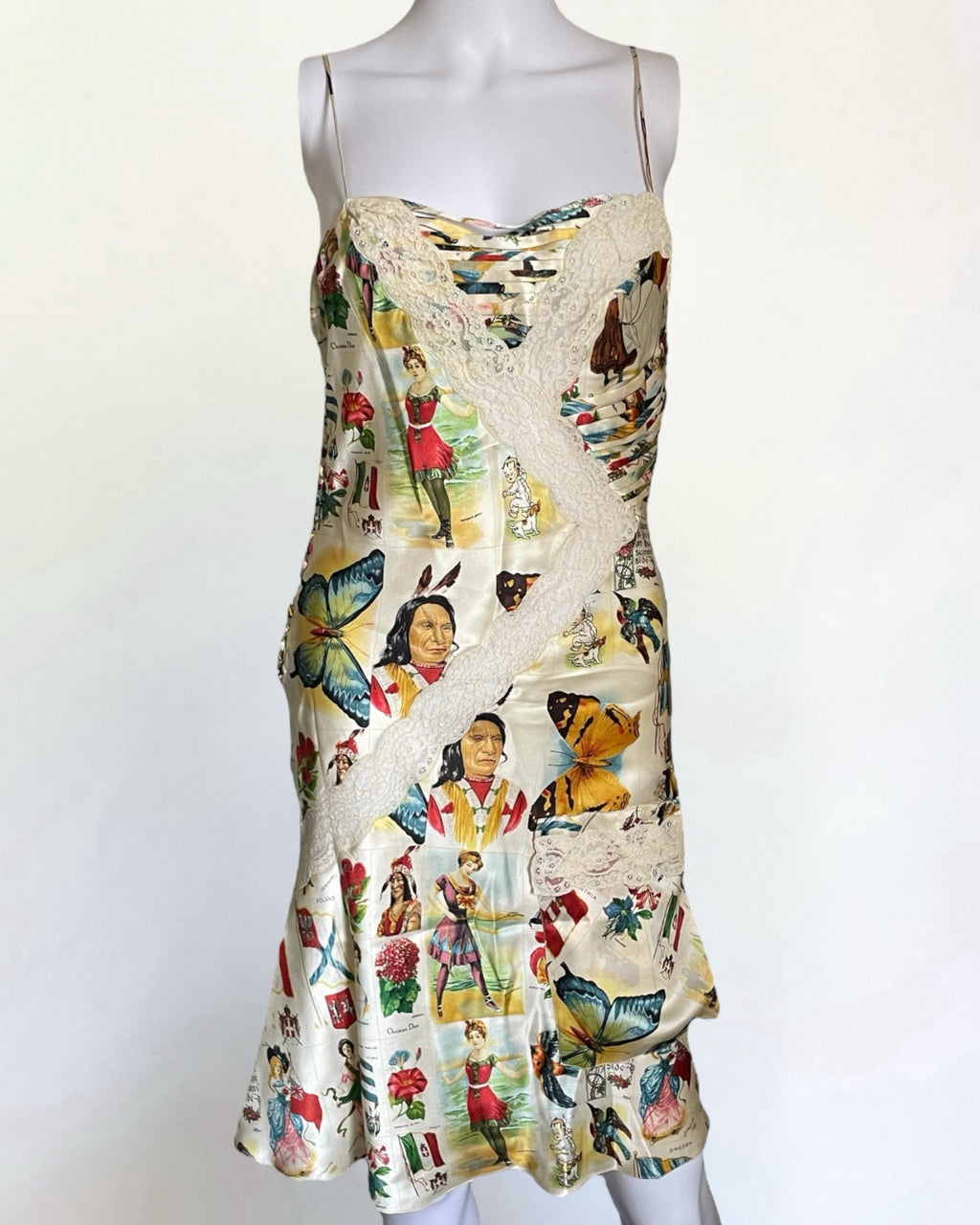 Christian Dior by John Galliano Stamp Slip Dress, SS 2002