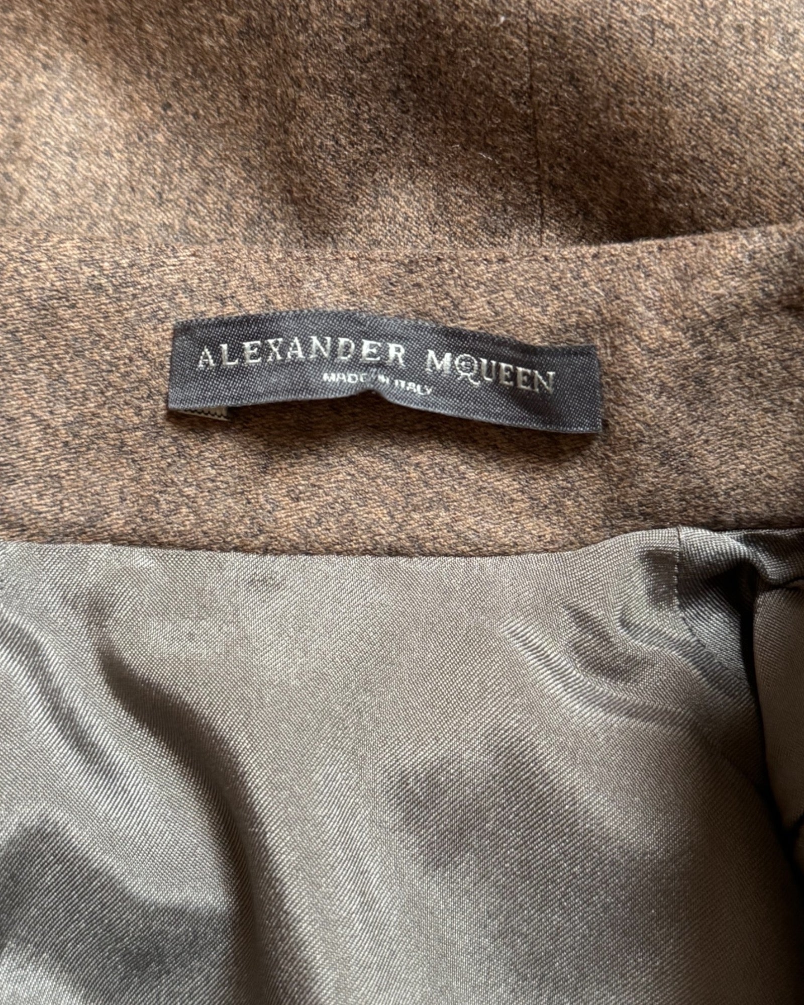 Alexander McQueen Virgin Wool Sheath Dress, 2007
