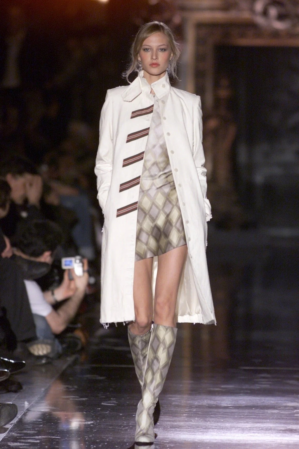 Chloé by Stella McCartney Silk Diamond Blouse, FW 2000