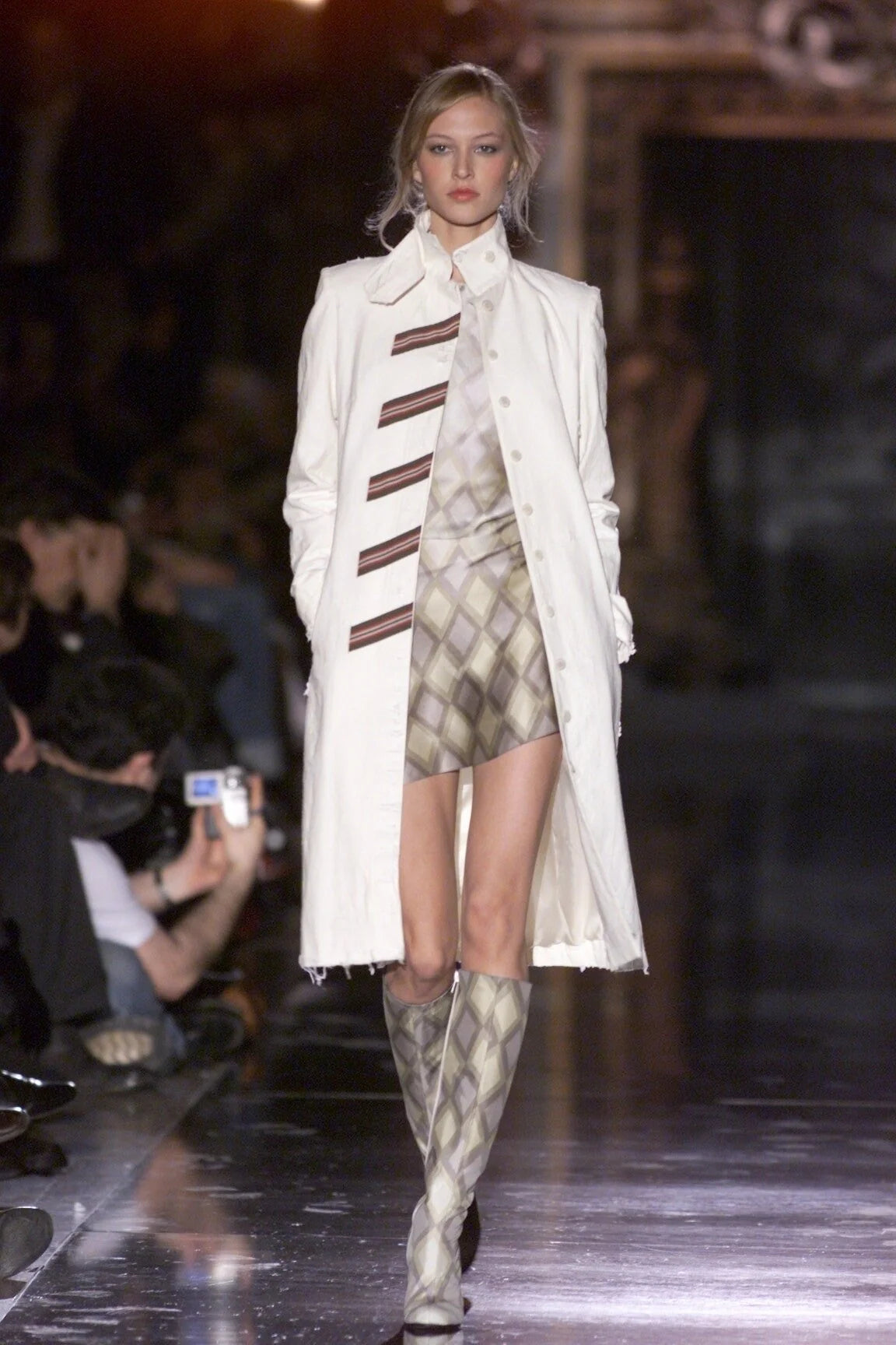 Chloé by Stella McCartney Silk Diamond Blouse, FW 2000