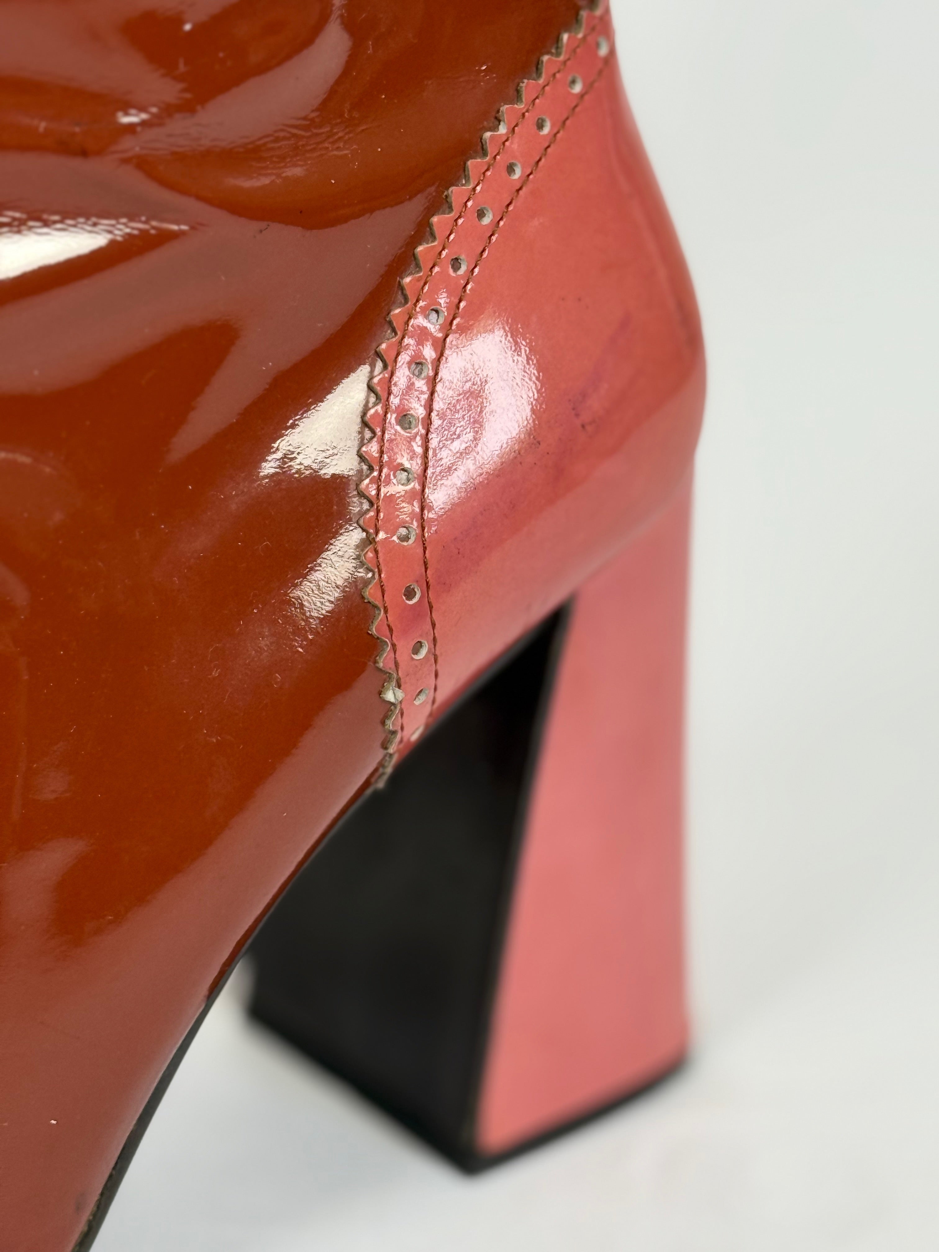 Prada Patent Boots, FW 1999