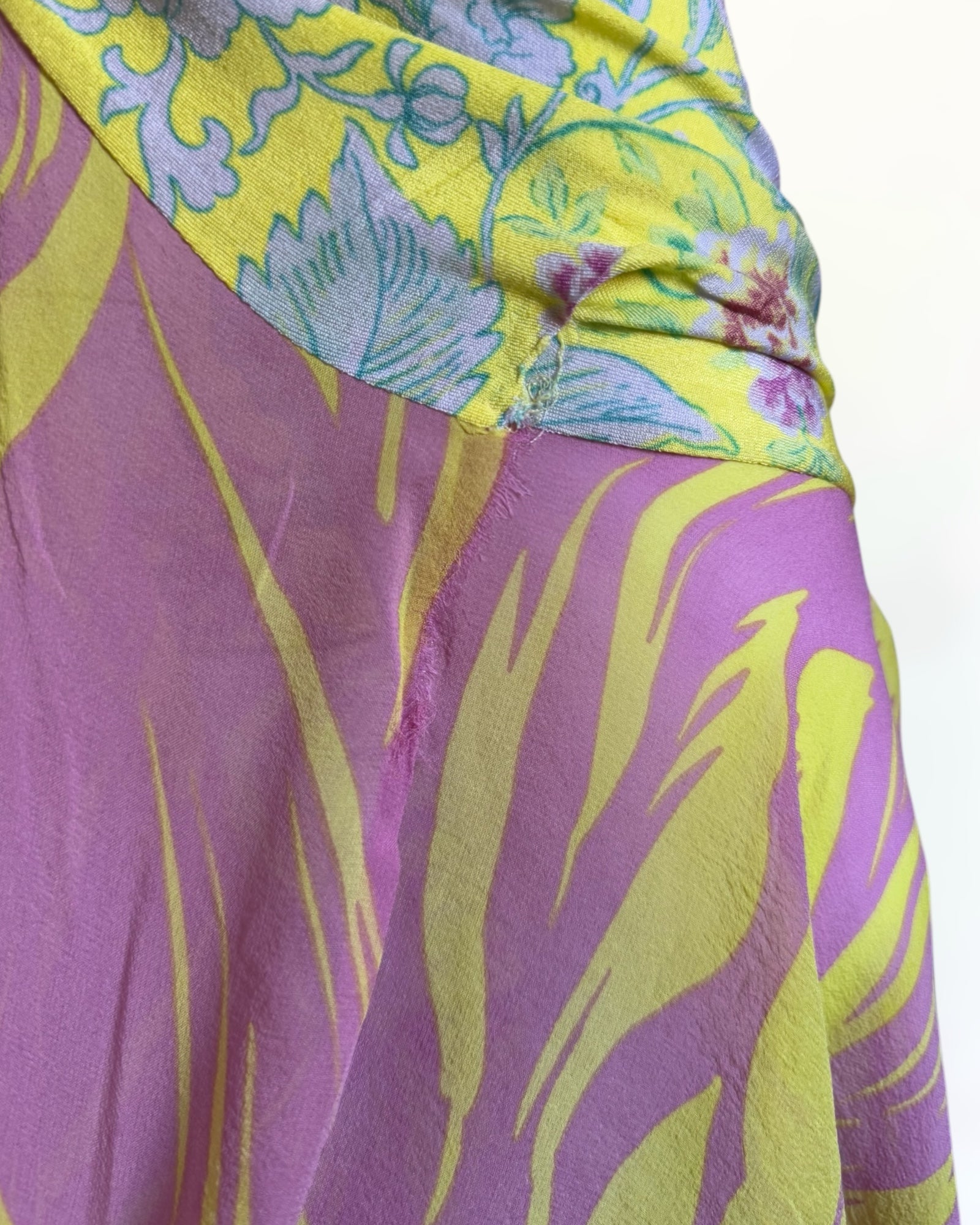 Emanuel Ungaro Multicolour Floral Dress, c. 2000s