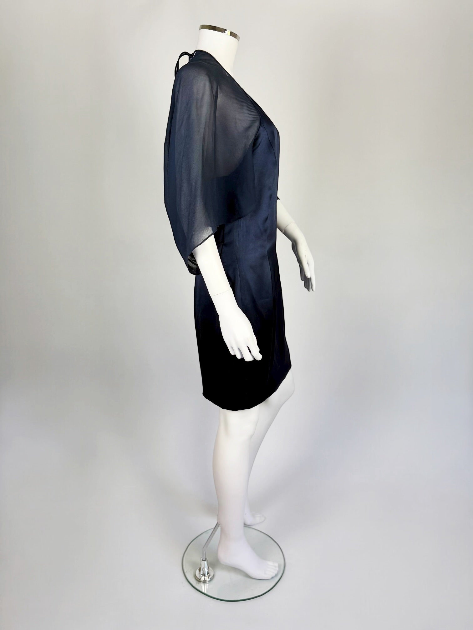 Salvatore Ferragamo Silk Cocktail Dress, c. 2000s