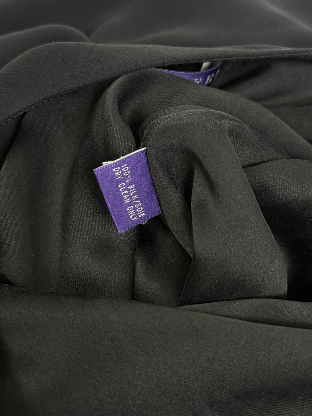 Ralph Lauren Silk Leather Strap Gown, FW 2001