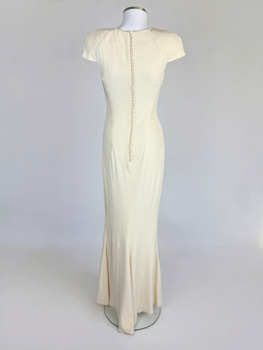 Alexander McQueen by Sarah Burton Off-White Silk Gown, 2011