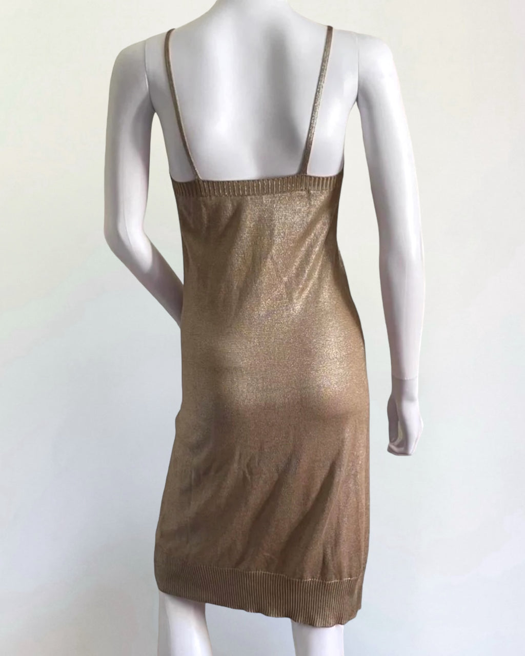 Hermès by Martin Margiela Silk Knit Slip Dress, c. 1990s