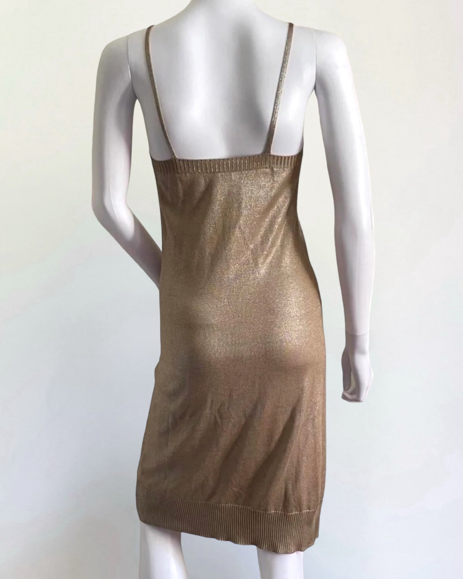 Hermès by Martin Margiela Silk Knit Slip Dress, c. 1990s