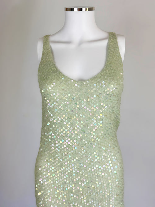 Moschino Mohair Sequin Dress, c. Early 2000s