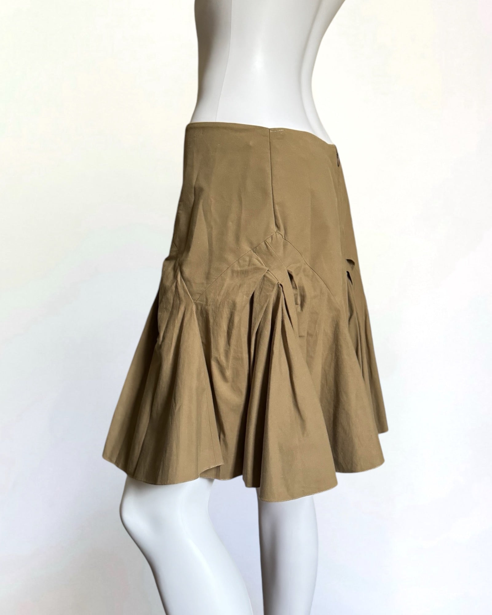 Christian Dior by John Galliano Pleated Mini Skirt, 2003