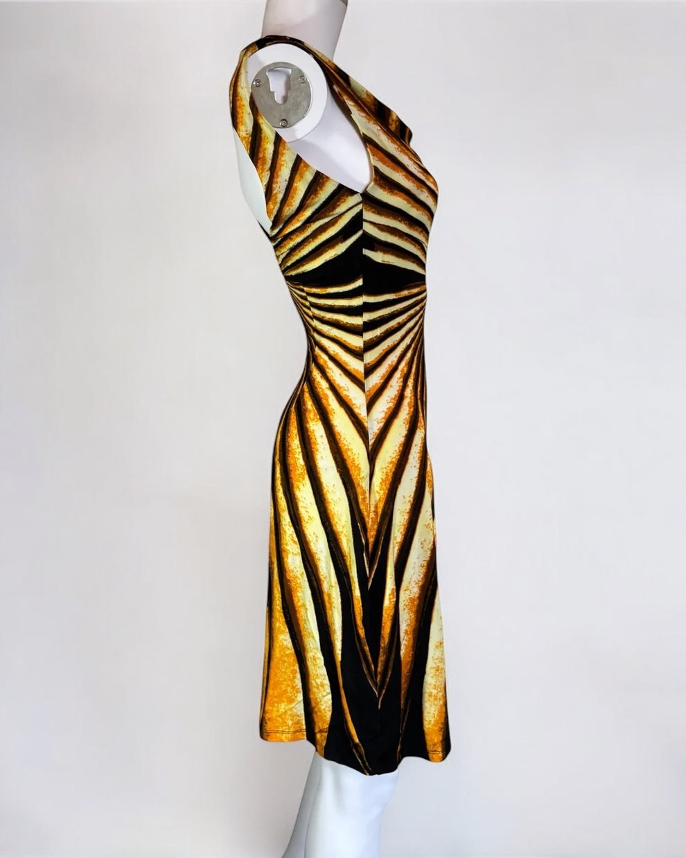 Roberto Cavalli “Ray of Gold” Mini Dress, SS 2007