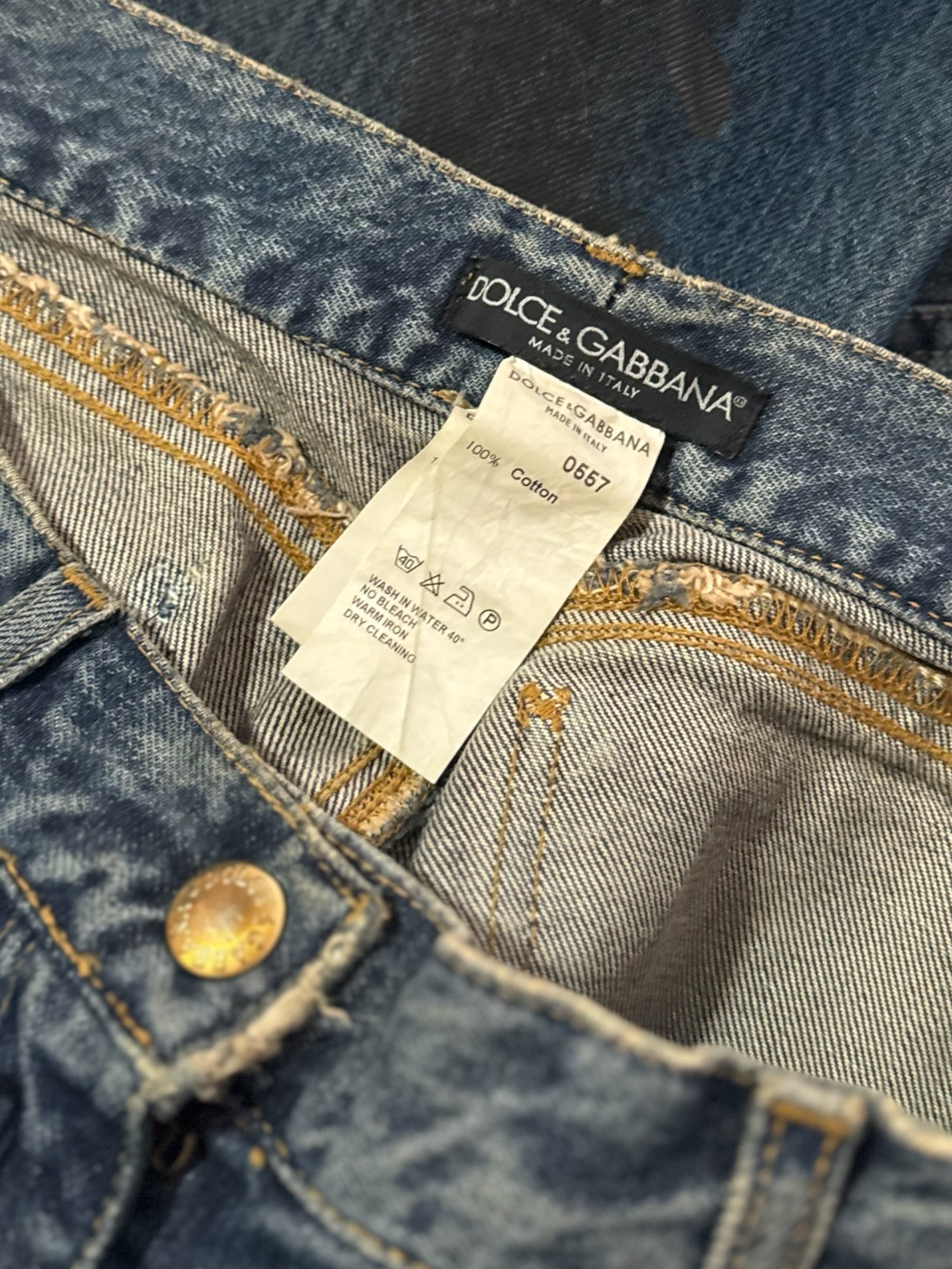 Dolce & Gabbana Safety Pin Jeans, SS 2001