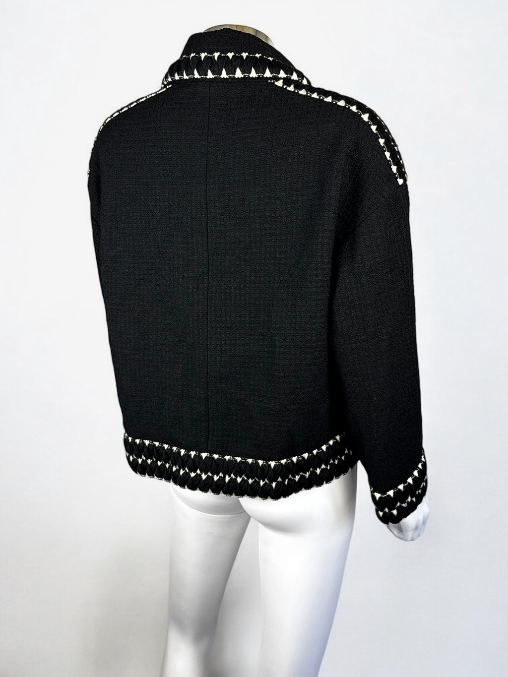 Chanel Wool Jacket with Silk Jewel Lining, FW 1990