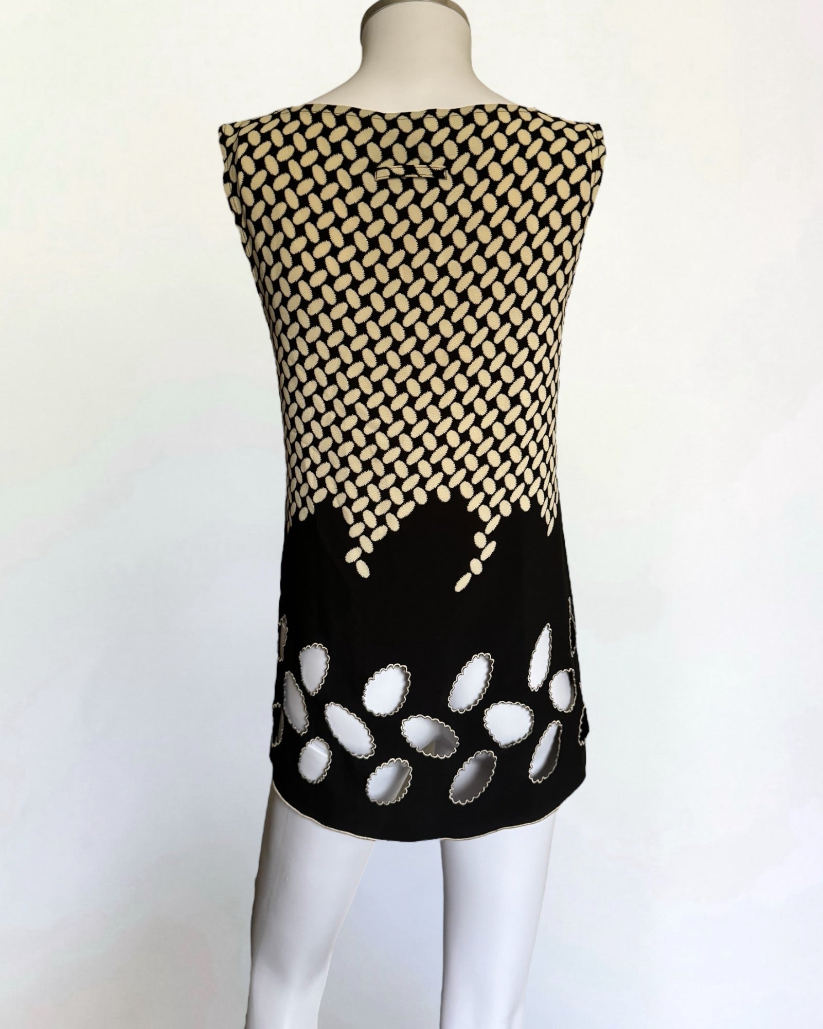 Jean Paul Gaultier Classique Laser Cut Top, c. 2000s