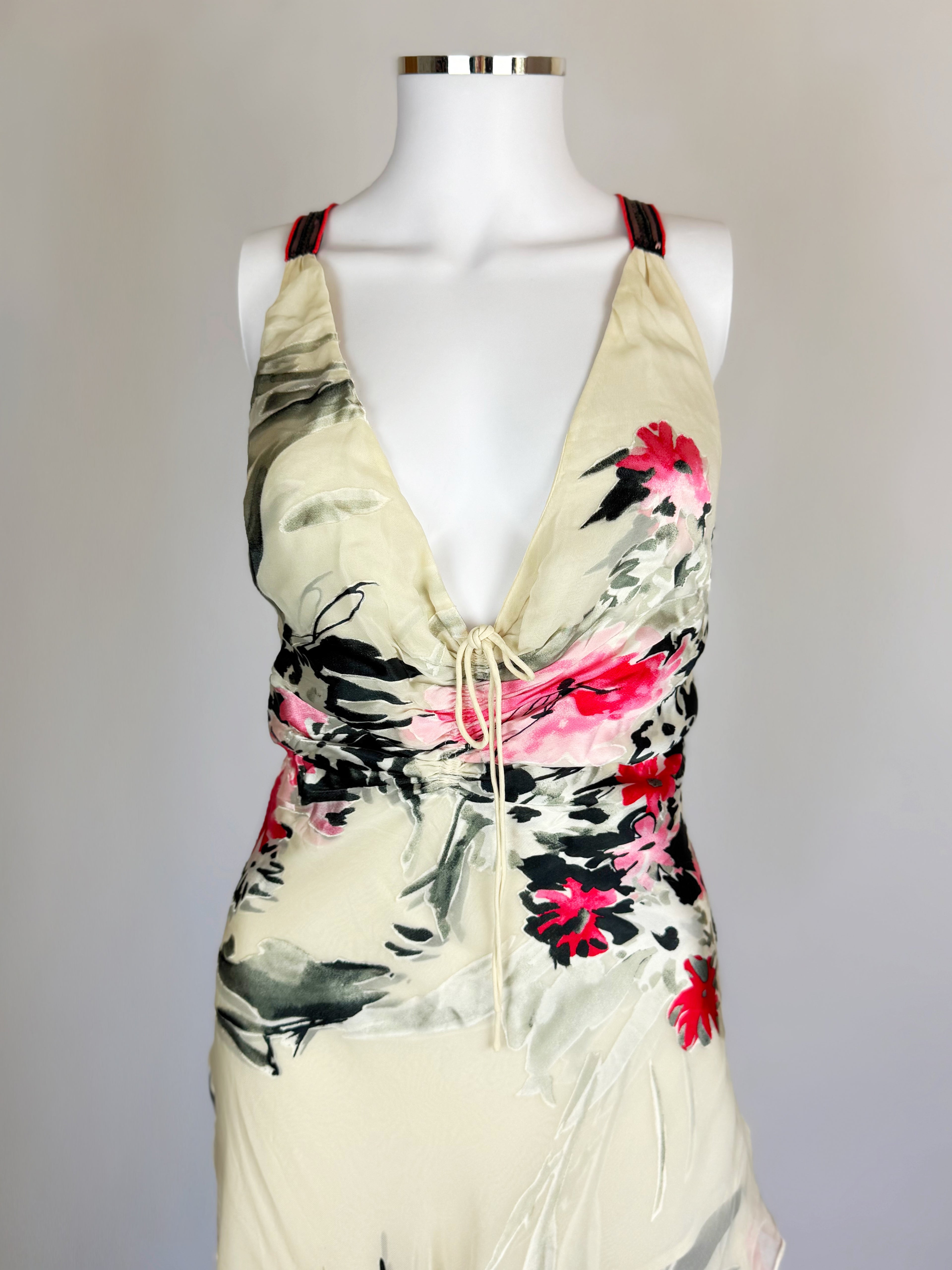 Giorgio Armani Silk Floral Gown, 2005