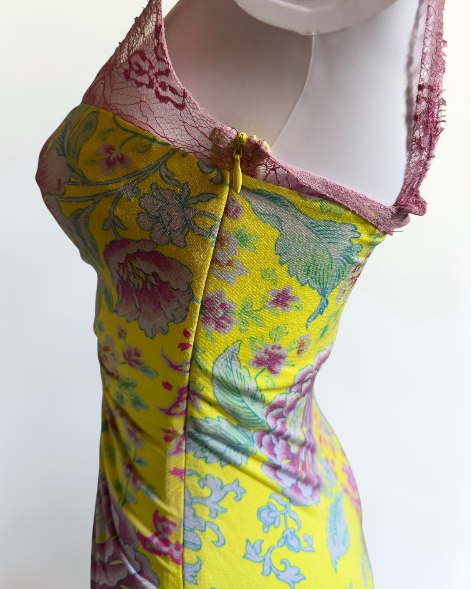 Emanuel Ungaro Multicolour Floral Dress, c. 2000s