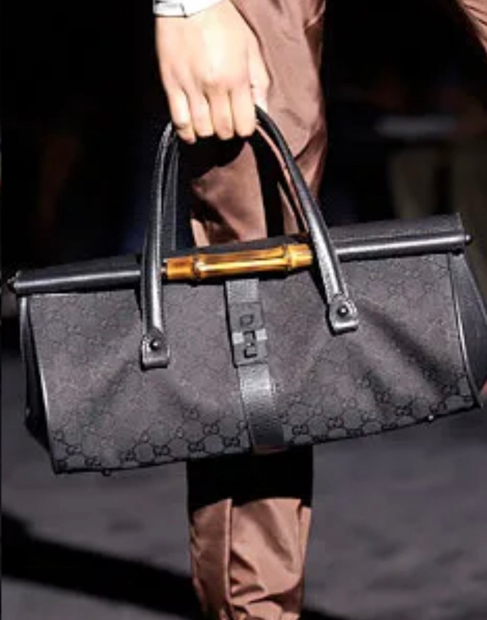 Gucci by Tom Ford Monogram Bullet Bag, FW 2003