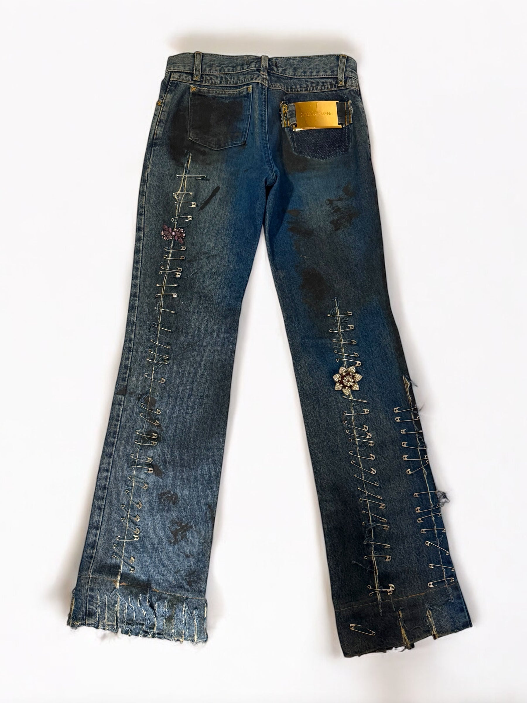 Dolce & Gabbana Safety Pin Jeans, SS 2001