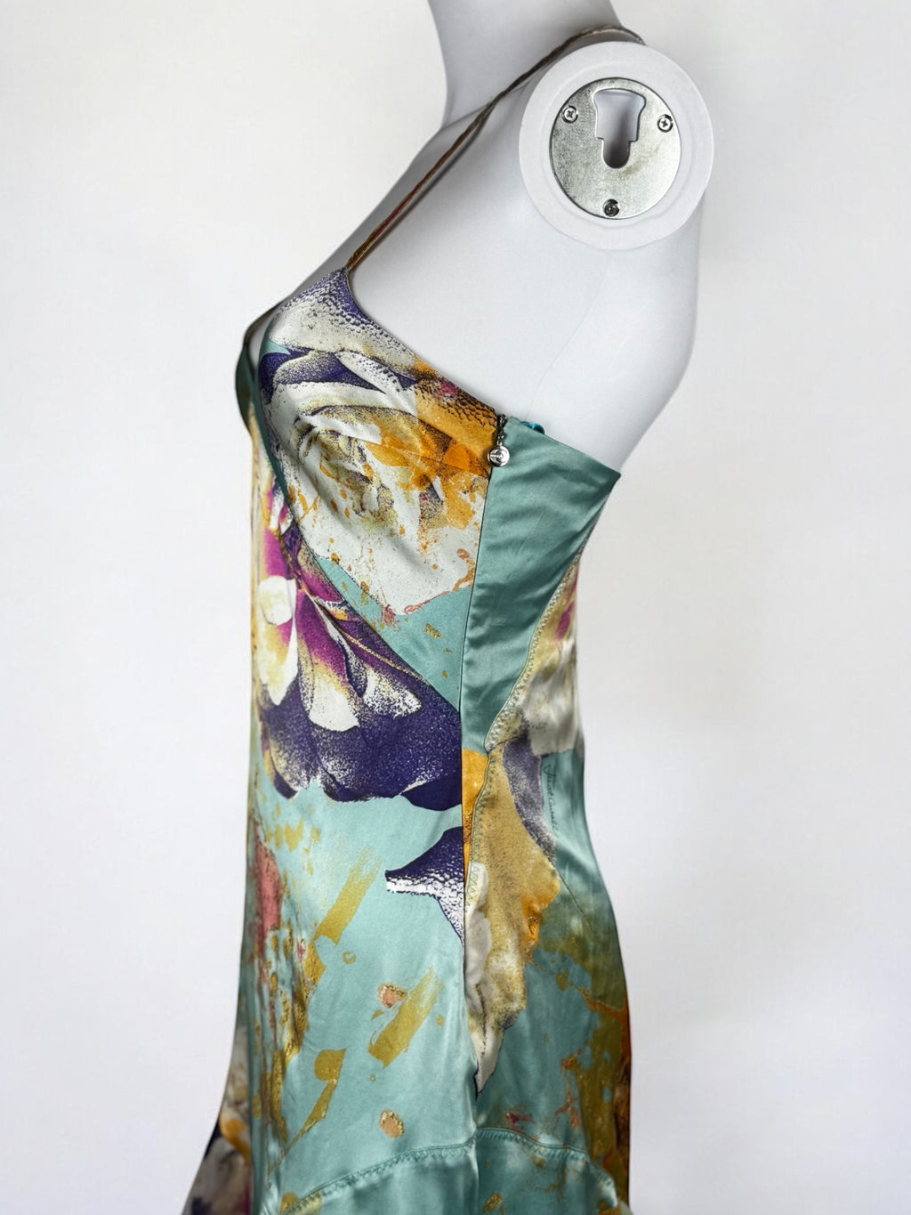 Just Cavalli Silk Floral Dress, c. 2004