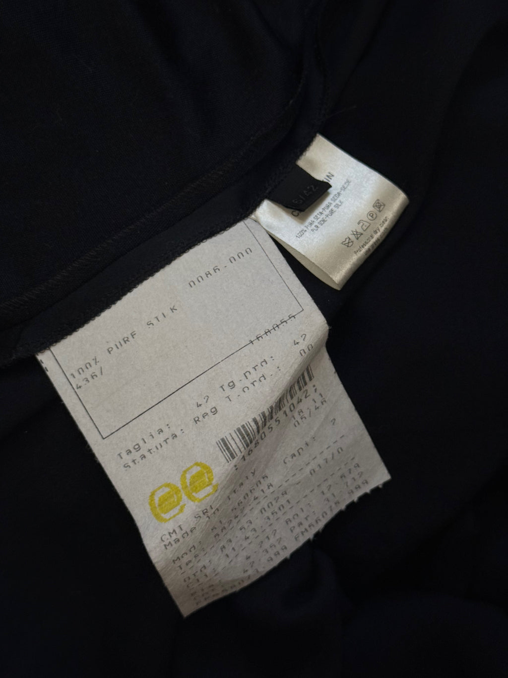 Calvin Klein Collection by Francisco Costa Navy Silk Gown, 2005