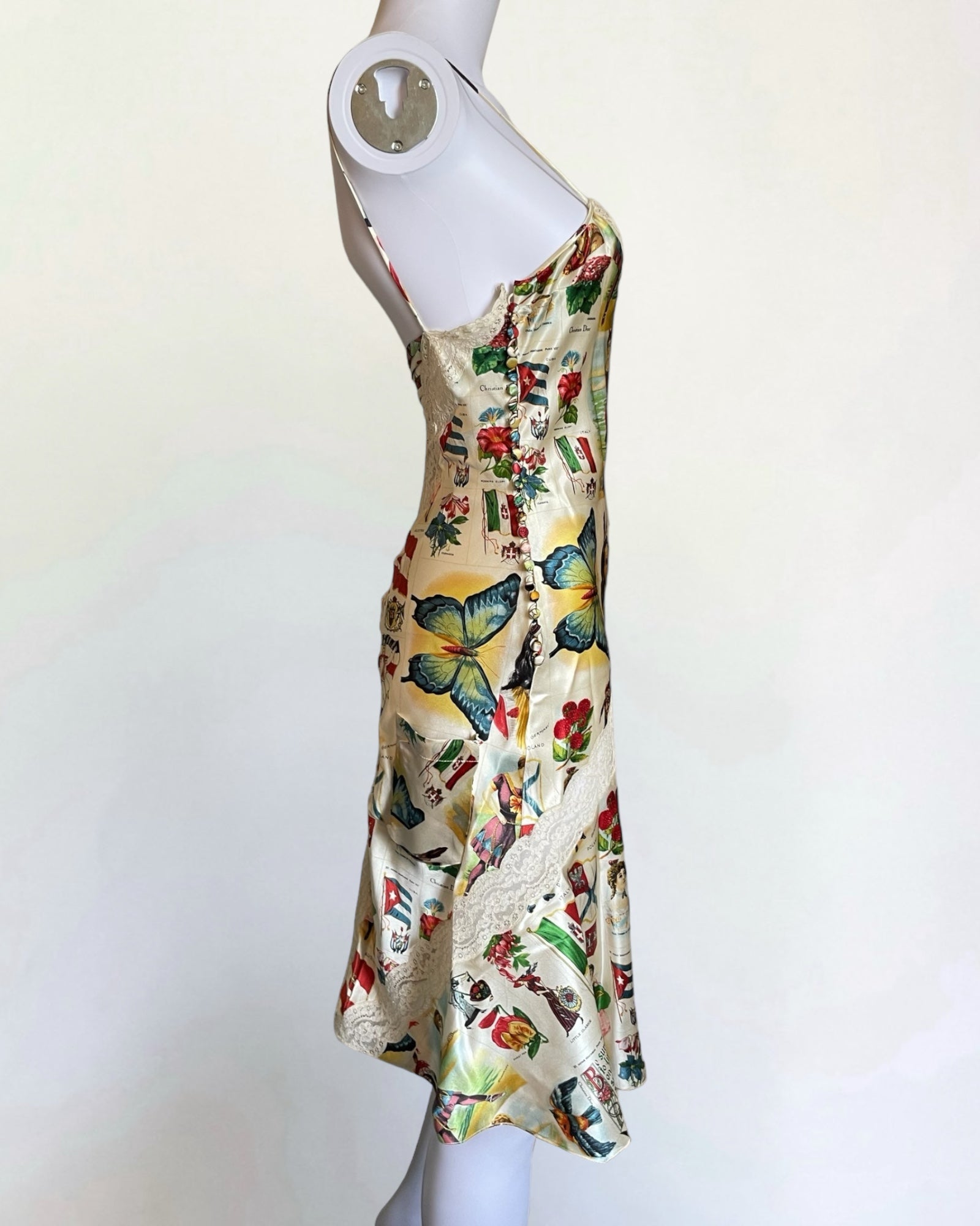 Christian Dior by John Galliano Stamp Slip Dress, SS 2002