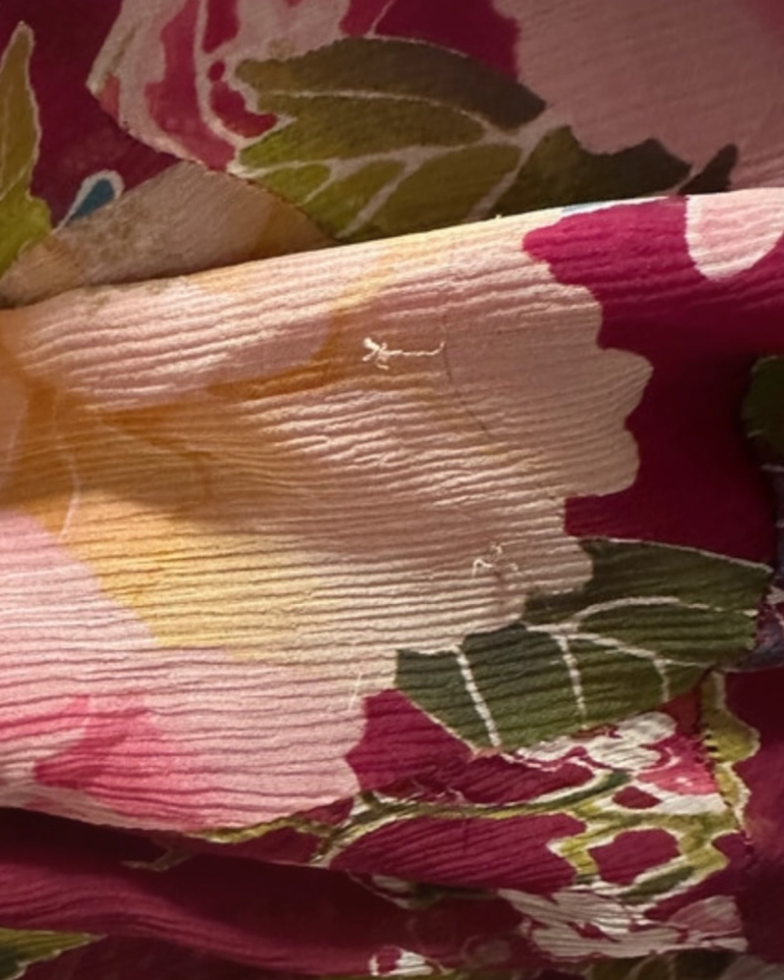 Blumarine Silk Floral Dress, SS 2006