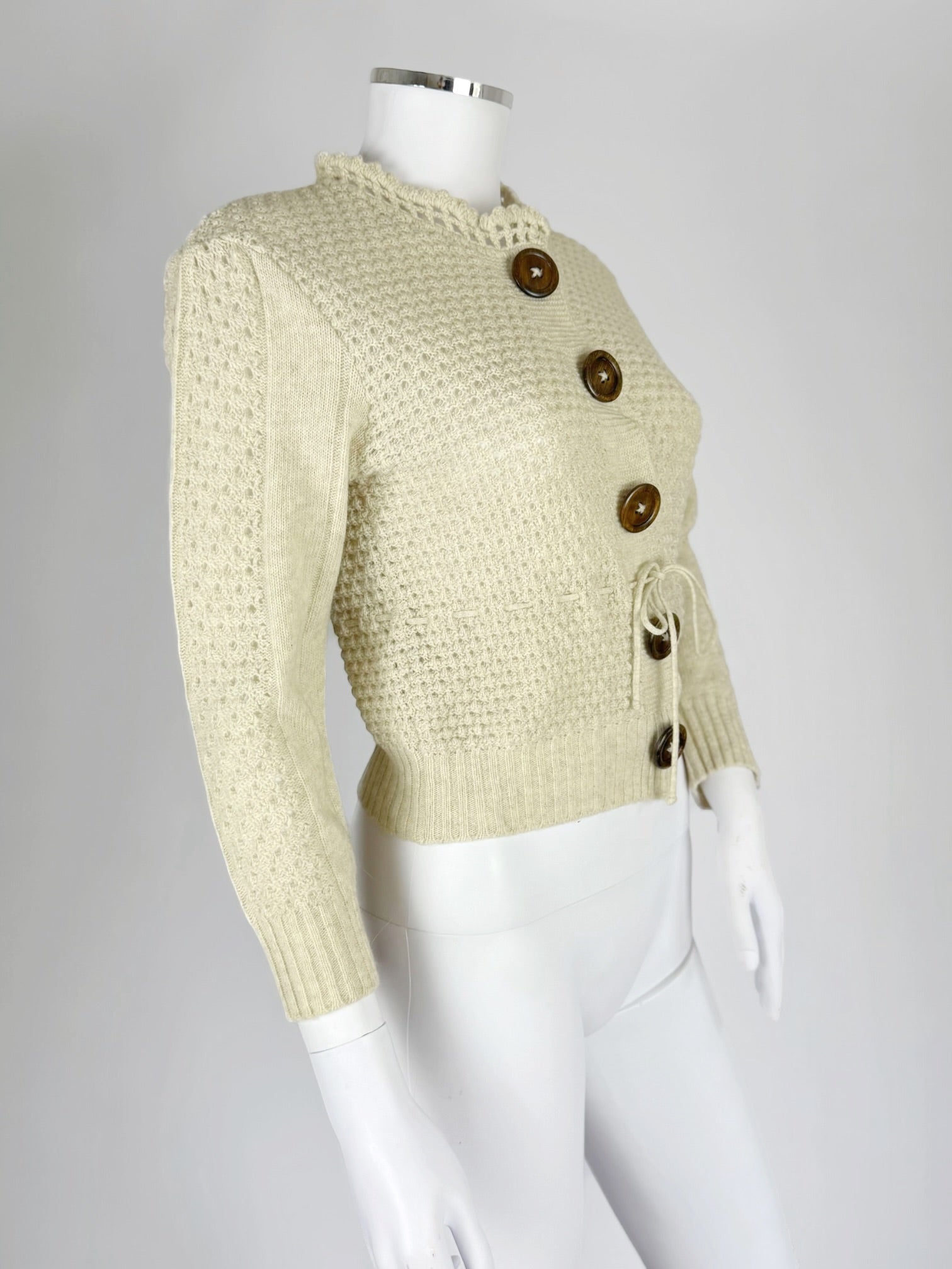 Chloé by Phoebe Philo Merino Wool Cardigan, FW 2004