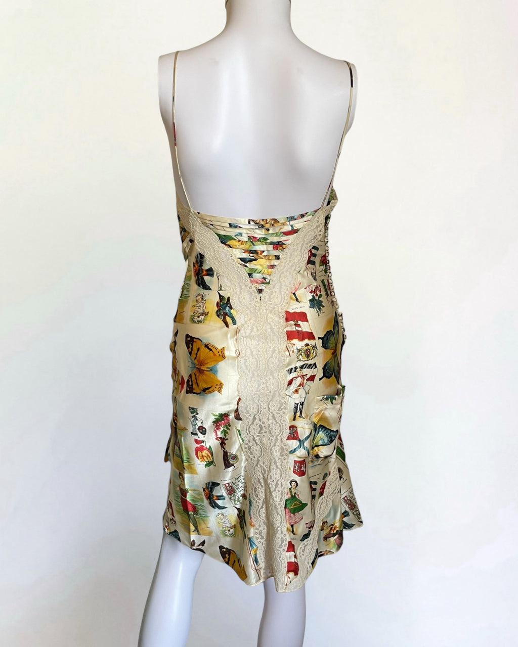 Christian Dior by John Galliano Stamp Slip Dress, SS 2002