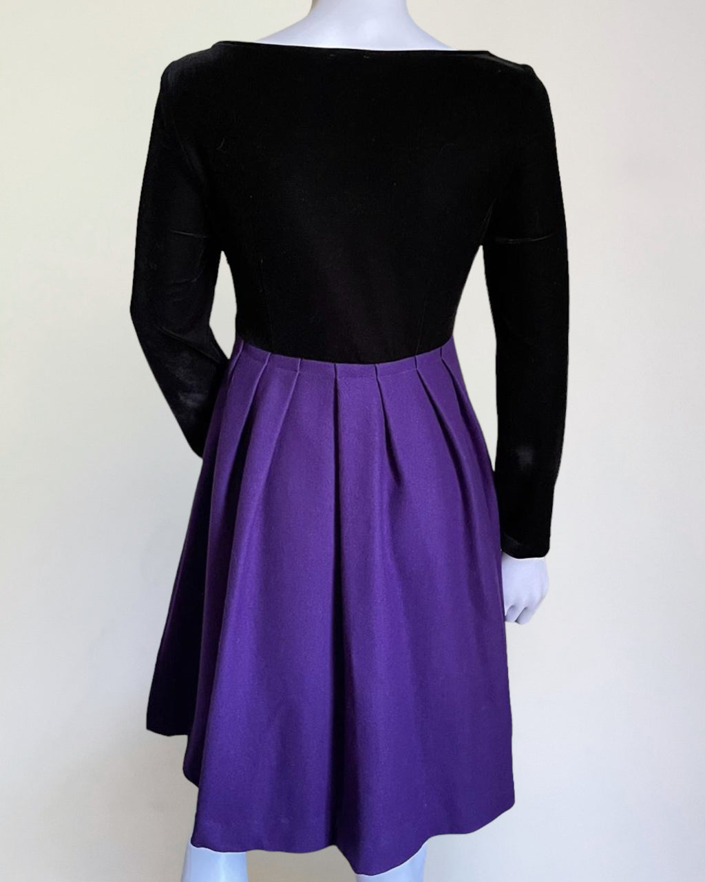Miu Miu Wool and Velvet Dress, FW 2005