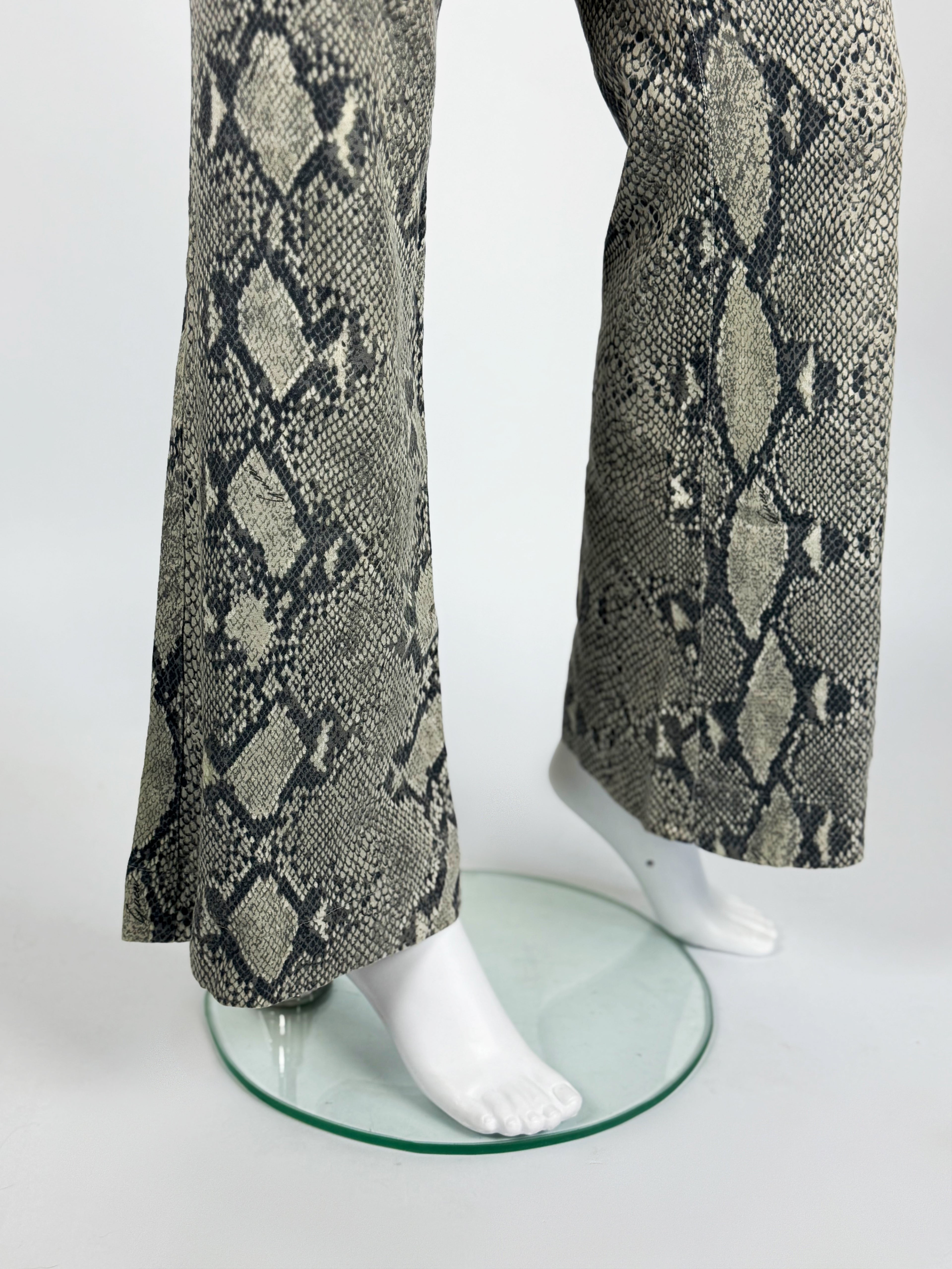 Gucci by Tom Ford Python Print Trousers, SS 2000