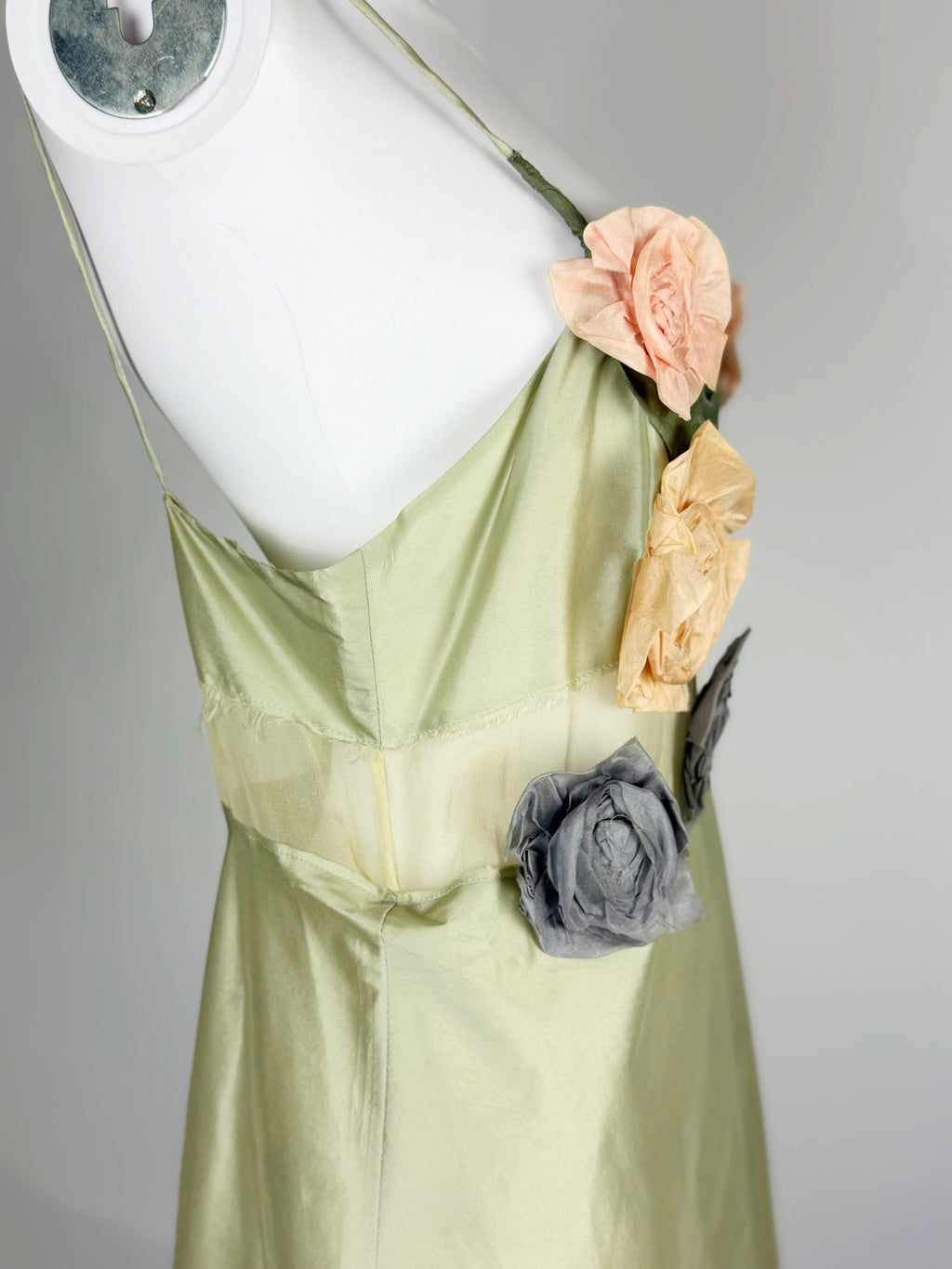 Miu Miu Flower Corsage Slip Dress, SS 2004