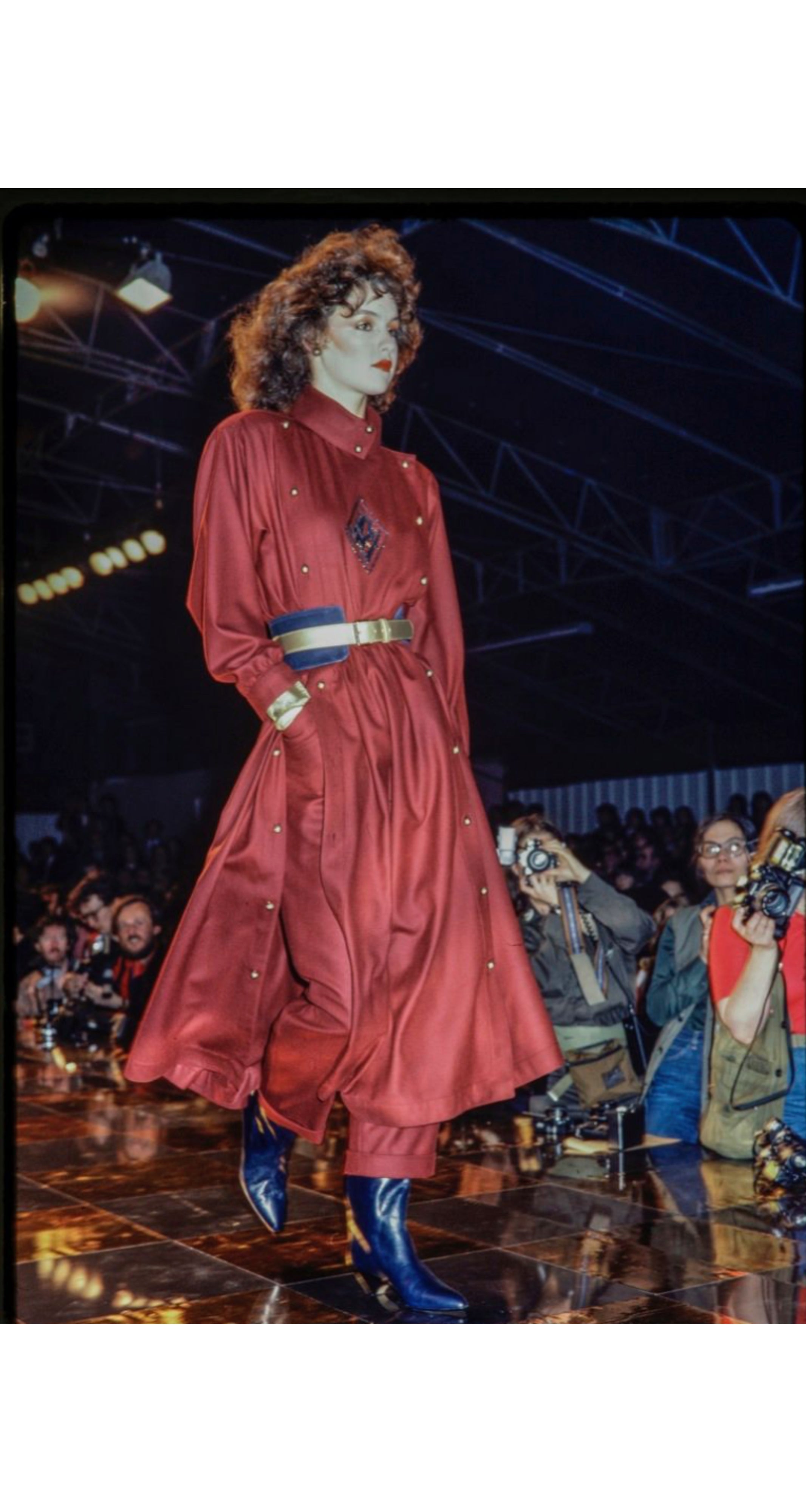 Chloé by Karl Lagerfeld Dolman Dress, FW 1981